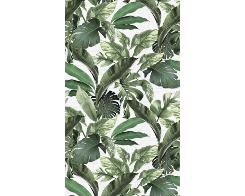 Fototapete Vlies 34194 Loft Superior Floral weißgrün 3-tlg. 270 x 159 cm Tapete mit tropischen Blättern für Wandgestaltung