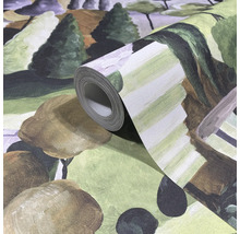 Tapetenrolle mit Landschaftsmotiv