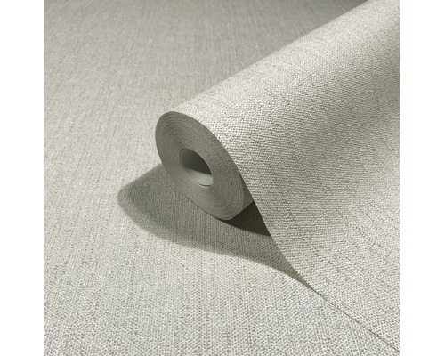 Rouleau de papier peint intissé avec structure textile