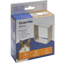 Closer Pets Wandliner für Katzenklappen, geeignet für verschiedene Wandstärken