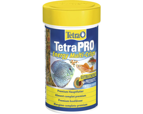 TetraPro Nourriture pour poissons Energy 100 ml Aliment pour poissons Tetra PRO Energy Multi-Crisps en boîte