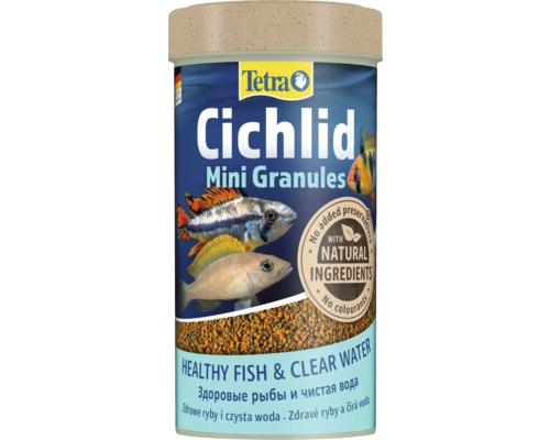 Tetra Cichlid Mini Granulat Fischfutter