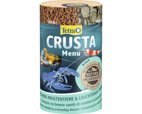 Tetra Nourriture pour poissons Crusta Menu 100 ml Tetra Crusta Menu 4en1 Nourriture pour crustacés