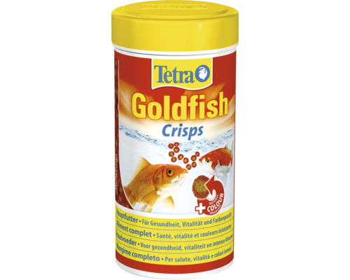 Tetra Nourriture pour poissons rouges Pro 250 ml Tetra Goldfish Crisps boîte d''aliments