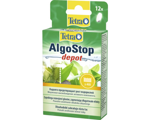 Tetra AlgoStop depot anti-algues pour aquariums, paquet de 12 pièces