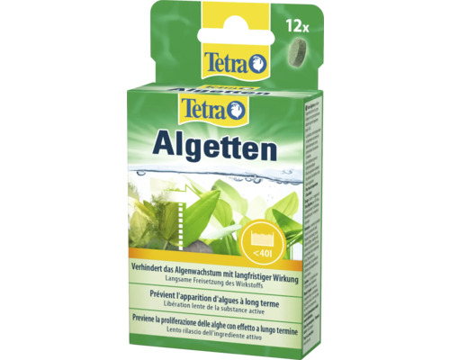 Tetra Algetten contre la prolifération des algues, paquet de 12 pièces