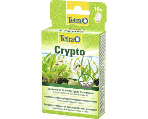Tetra Crypto comprimés d''engrais pour plantes aquatiques, paquet de dix