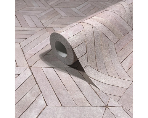 Rouleau de papier peint avec motif de pierre
