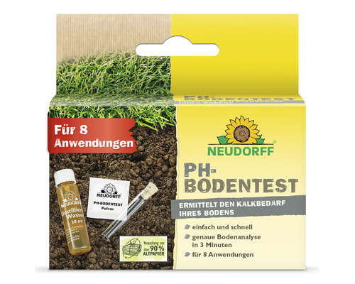 Neudorff pH-Bodentest zur Bestimmung des Kalkbedarfs des Bodens