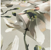 Rouleau de papier peint à motifs floraux