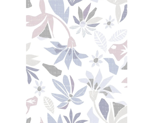 Blumenmuster Tapete mit abstraktem Design