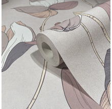 Tapetenrolle mit Blütenmuster