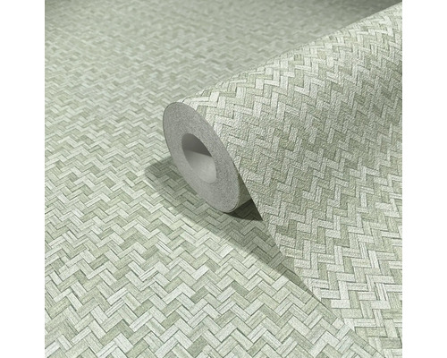Tapetenrolle mit Fischgrätenmuster