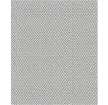 Nahaufnahme eines Teppichs mit Fischgrätenmuster