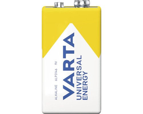 Pile bloc 9 volts Varta Universal Energy