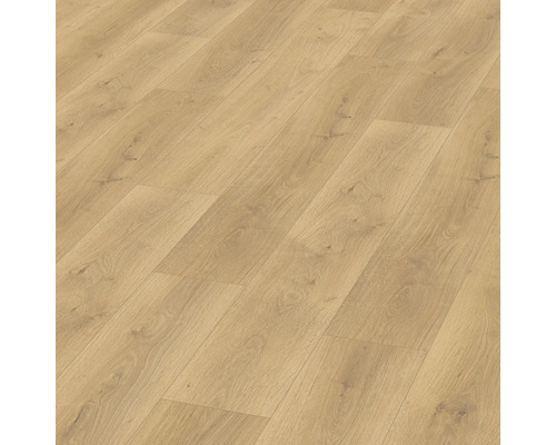 Verlegtes Laminat mit Holzoptik für den Innenbereich