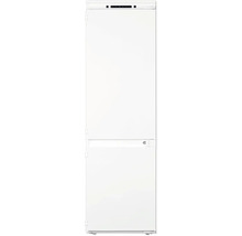 Réfrigérateur encastrable blanc avec compartiment congélateur