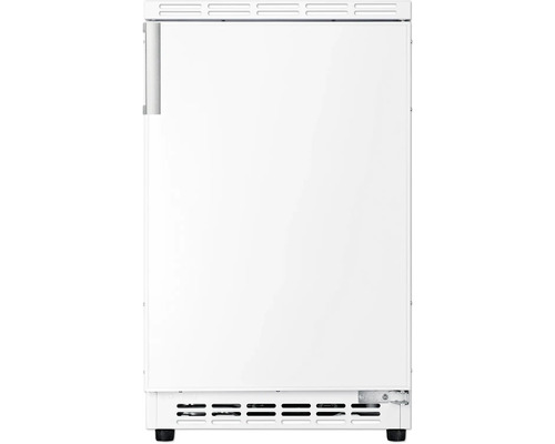 Réfrigérateur blanc avec poignée