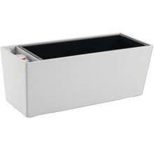 Jardinière rectangulaire avec système d''irrigation