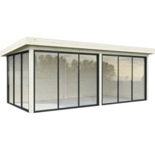 Gartenhaus mit Glasfront