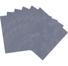 Selbstklebende Wandfliesen Wall Tiles Uni blau 15,25 x 15,25 cm 6 St.