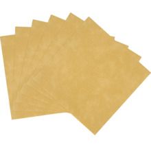 Selbstklebende Wandfliesen Wall Tiles Uni gold 15,25 x 15,25 cm 6 St.