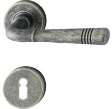 Garniture de poignée de porte avec rosette de clé