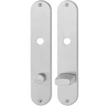 Garnitures de porte avec plaque longue pour portes intérieures