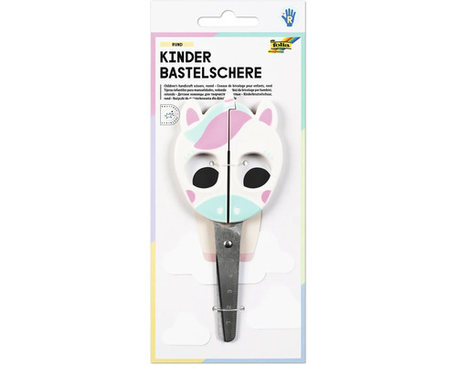 Ciseau de bricolage enfants Unicorn droitier 16 cm