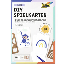 Kit de cartes à jouer DIY avec pochoirs et stylo