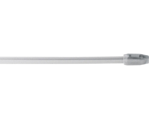 Barre de vitrage télescopique simple argent 80-150 cm Ø 10 mm 2 pces Barre de vitrage télescopique simple argent 80-150 cm Ø 10 mm 2 pces