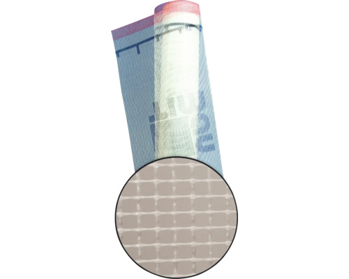 Treillis d'armature Baumit 200 g/m² 6,5 x 7 mm blanc 50 m x 1 m Tissu en fibre de verre sur rouleau avec vue détaillée