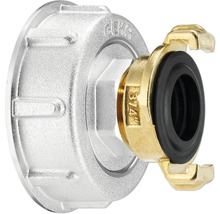 Raccord GEKA en laiton et fonte malléable, 3/4 pouce