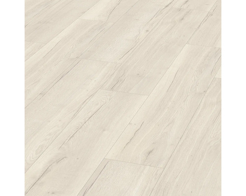 Surface de plancher stratifié clair avec structure en bois