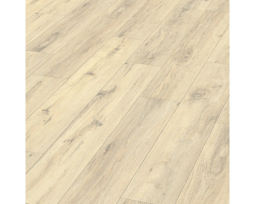 Helle Laminatboden-Oberfläche mit Holzstruktur