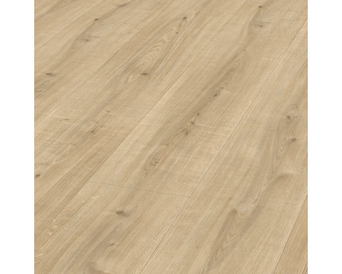 Nahaufnahme von Laminatboden mit Holzstruktur