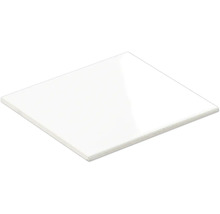 Carreau en céramique blanche