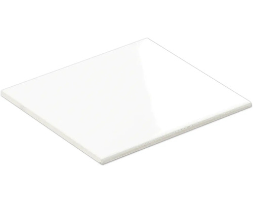 Carreau en céramique blanche