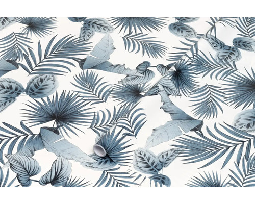 Papier peint avec motif de feuilles