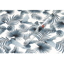 Film décoratif avec motif de feuilles et un rouleau de film