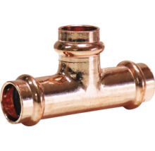 T-Stück aus Kupfer für Sanitärinstallationen