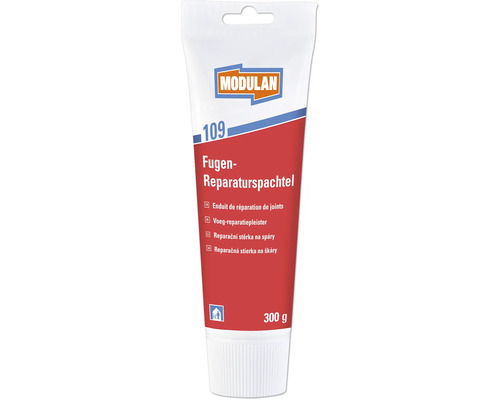 Enduit de réparation des joints MODULAN 109 blanc 300 g Enduit de réparation de joints en conditionnement de 300 grammes
