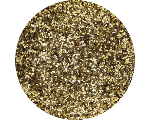 Goldfarbener Glitzer