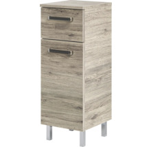 Badezimmer Unterschrank mit zwei Schubladen und Füßen