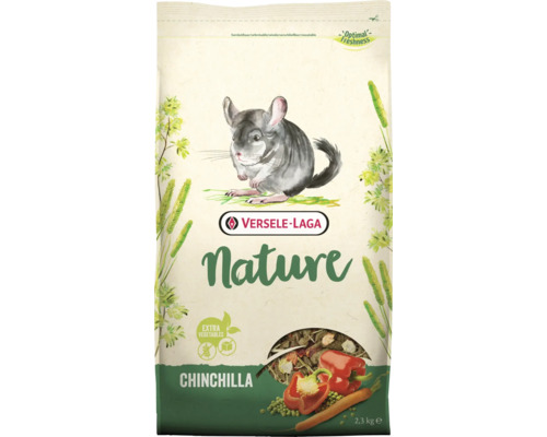 Nourriture pour rongeurs VERSELE-LAGA Nature Chinchilla 2,3 kg Aliment pour chinchillas Versele-Laga Nature, 2,3 kg
