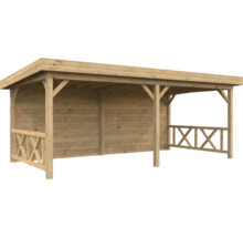 Abri en bois pour le jardin