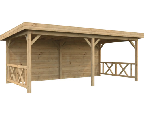 Abri en bois pour le jardin