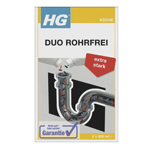 HG Duo Déboucheur Cuisine Emballage de déboucheur