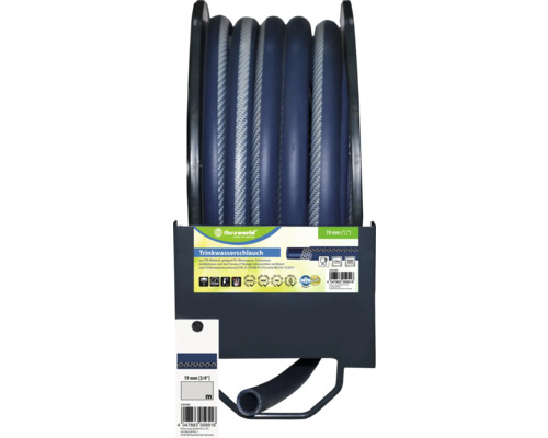 Tuyau d''eau potable enroulé de 19 millimètres de diamètre