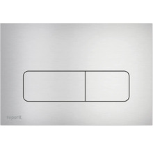 Plaque de commande pour chasse d''eau avec deux boutons